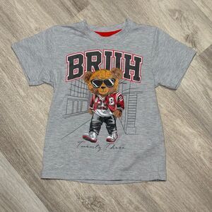 T-Shirt kids 5/6 bruh Teddy‎ bear